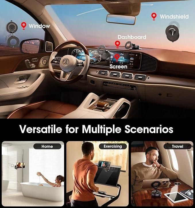 Vacuum Magnetic Phones Holder