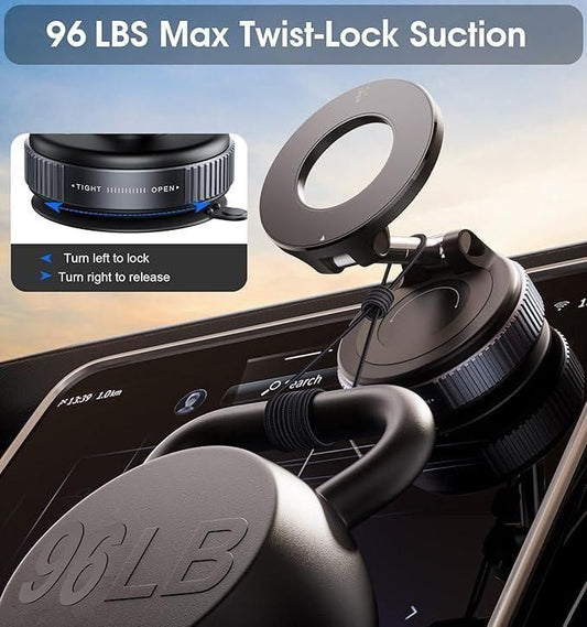 Vacuum Magnetic Phones Holder