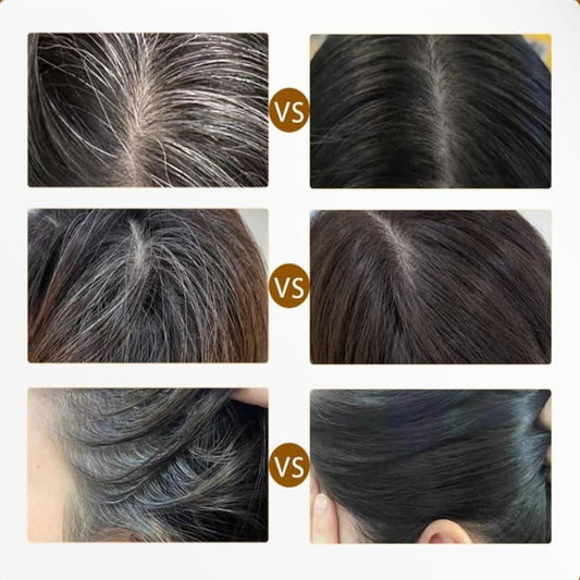 Waterproof and Sweat-Proof Grey Hair Coverage for Men & Women